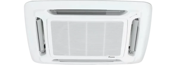 Ceiling Mounted, 3×3 Cassette Type, R-410A, FCQN E-Series (Heat Pump)