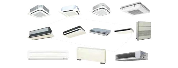 VRV indoor units Indoor unit line-up